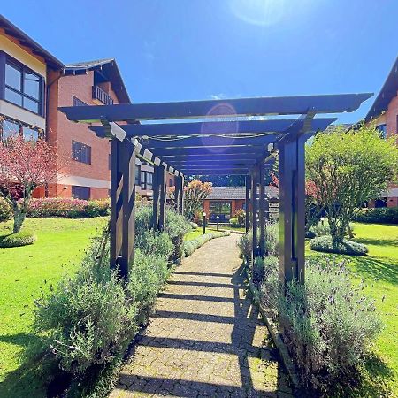 Aconchegante Apto 3 Dorm. Com Piscina Aquecida Gramado Buitenkant foto