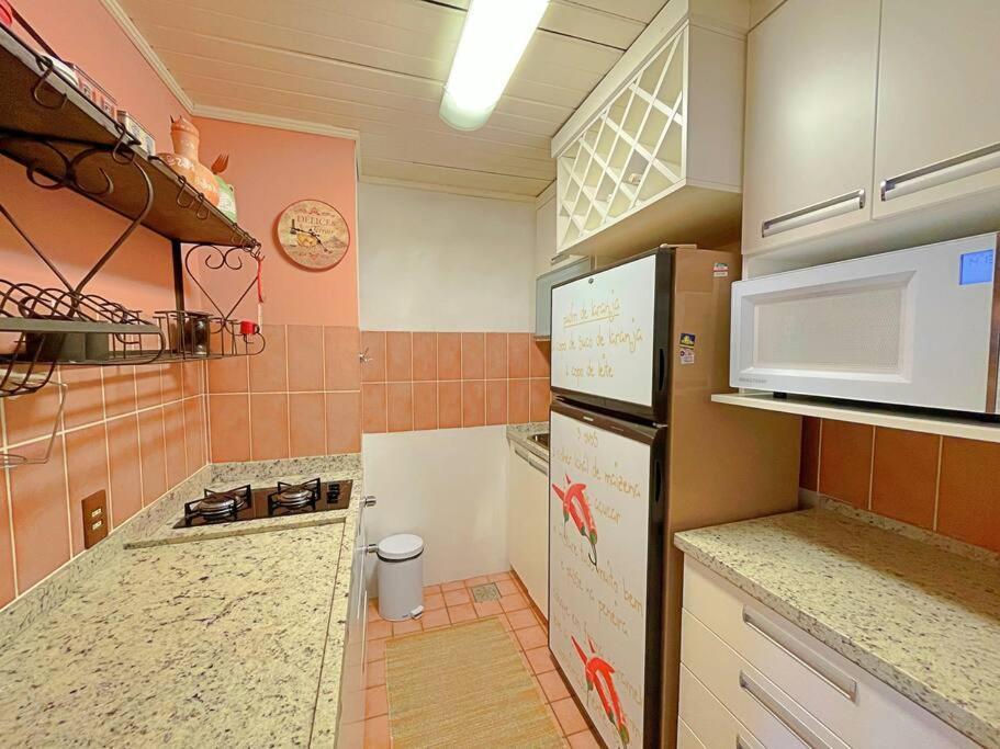 Aconchegante Apto 3 Dorm. Com Piscina Aquecida Gramado Buitenkant foto